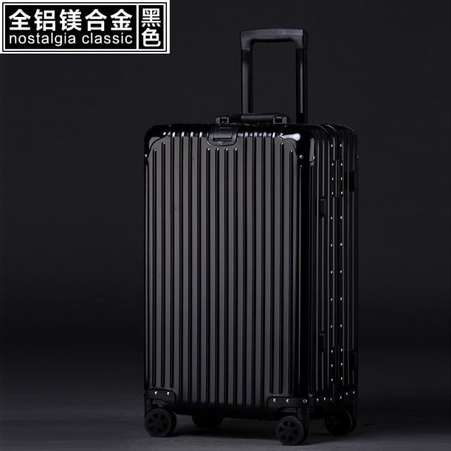 12996585.EPISTOLA全铝拉杆箱全铝镁合金旅行箱万向轮