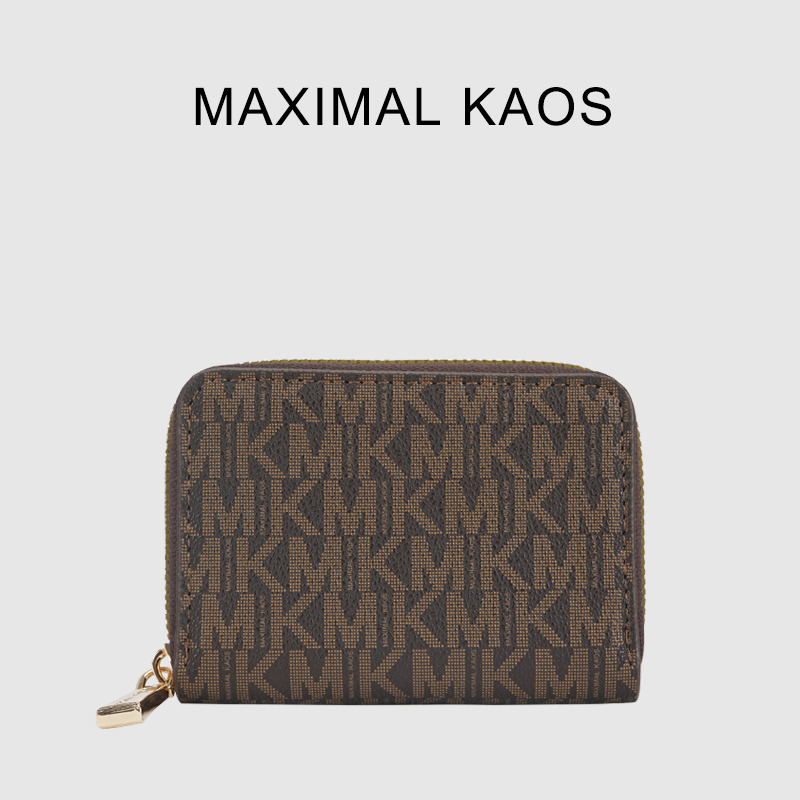 13090474.MAXIMAL KAOS品牌小巧玲珑卡片包多卡位便携小拉链包零钱包