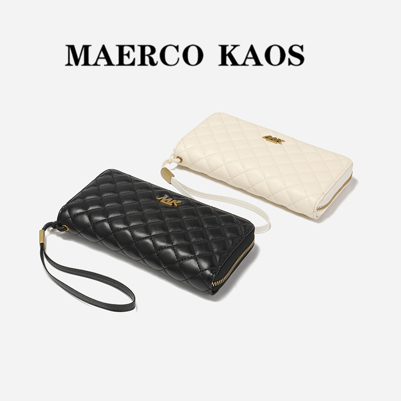 13239055.MAERCO KAOS轻奢质感真皮钱包女士长夹包手拿包卡包