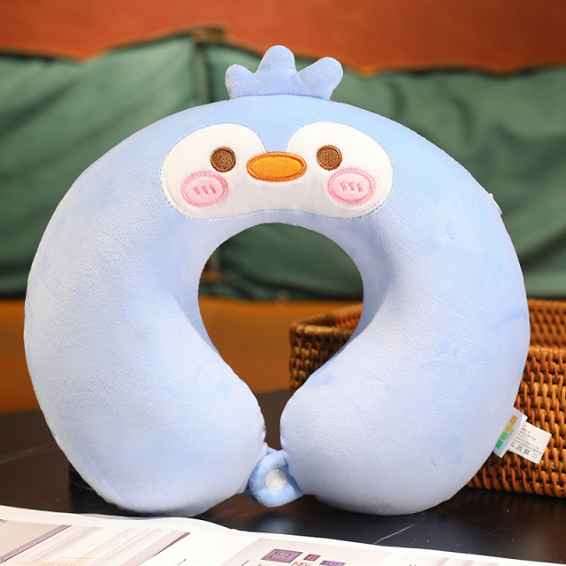 11981620.丽优哲品牌毛绒玩具记忆棉u型枕护颈枕脖子靠枕午睡颈椎头枕脖枕飞机坐车睡觉u形枕头