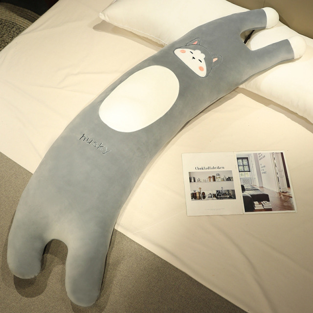 11981571.丽优哲品牌毛绒玩具慵懒夹腿抱枕睡眠长条抱枕可拆洗侧睡靠垫女生卧室靠背