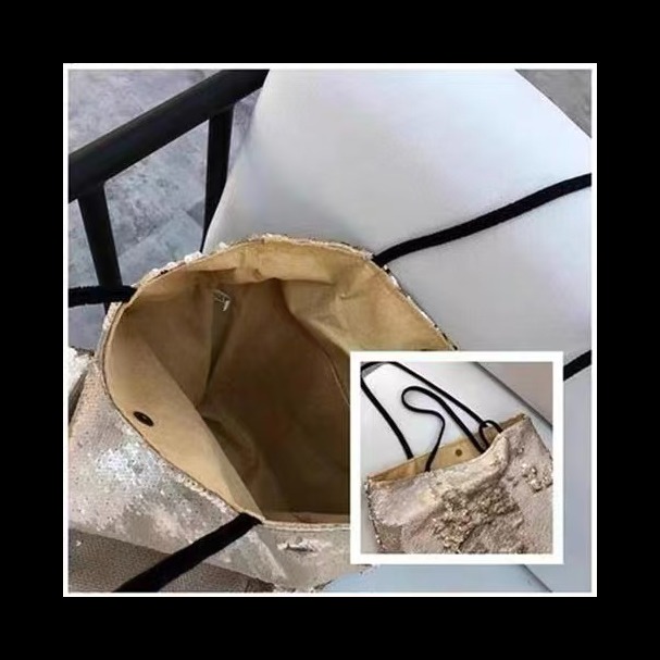 13150146.DAAGVADY春亮片购物单肩手提包袋 珠片托特包 百搭洋气彩色美人鱼包