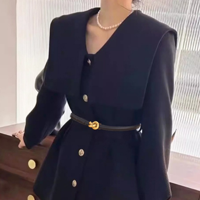 13767898.DAAGVADY新款女士皮带女款牛皮时尚简约腰带女百搭装饰高级感裤带女细腰带