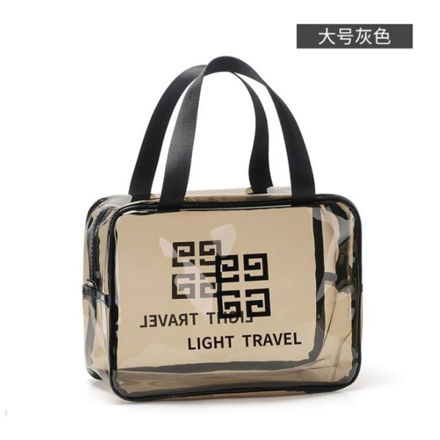 12280945.四体 大容量透明pvc化妆包旅行便携防水洗漱包