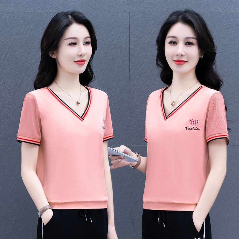 10404229.VPN 新款夏季休闲立领显瘦女上衣