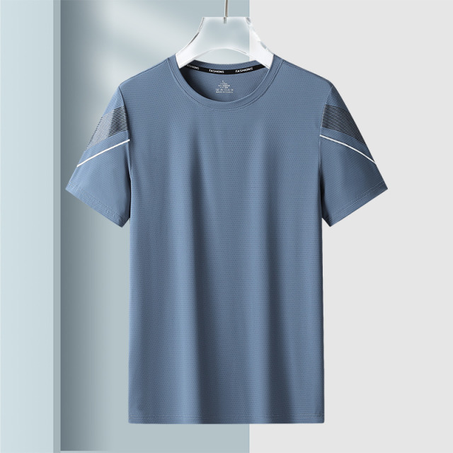 10457002.尼格卡丹 男夏季圆领短袖T恤百搭潮流半袖上衣服潮牌休闲体恤