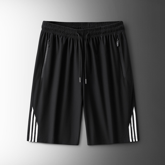 10456938.尼格卡丹 短裤男夏季薄款休闲男士五分裤冰丝宽松大码运动裤子