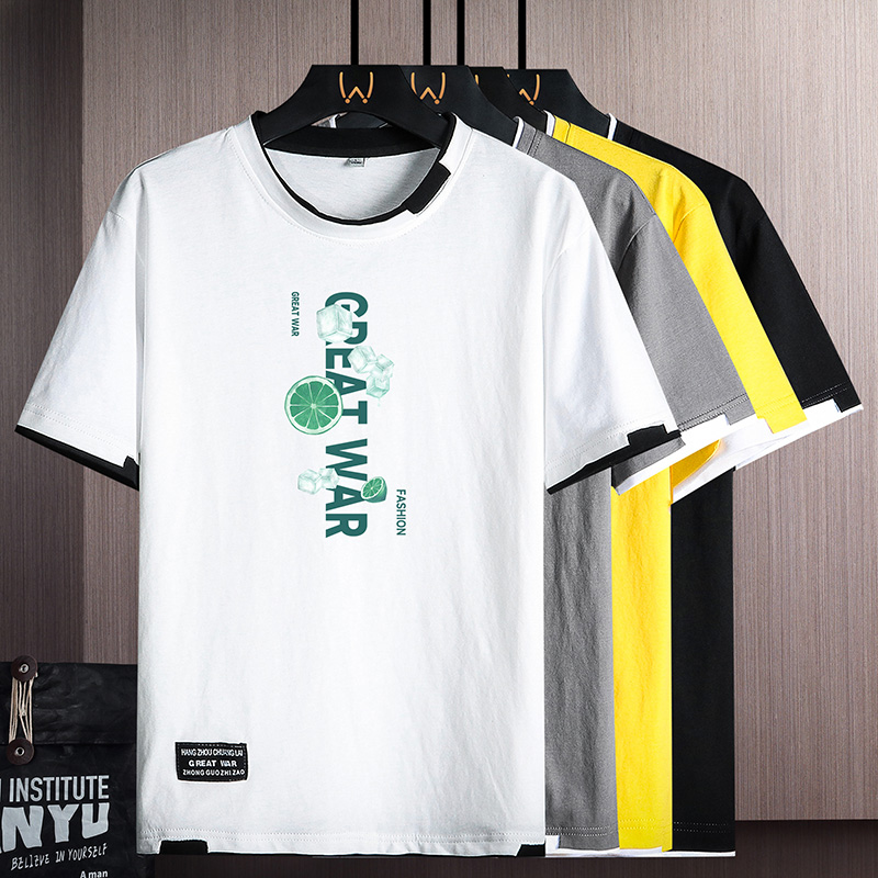 10572143.VPN 夏季薄款新款潮流男生半袖体恤男士短袖t恤衫