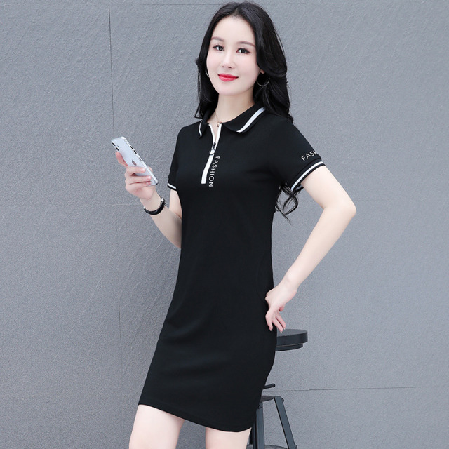 10583557.VPN 夏季女修身气质连衣裙休闲宽松