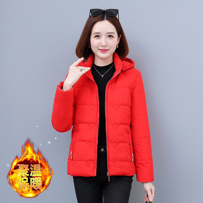 11456855.克里普 冬季外套女款棉服秋冬新款加厚短款棉袄
