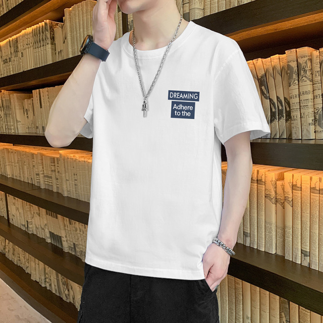 11747262.VPN 新款夏季短袖T恤男圆领潮牌百搭休闲半袖t恤