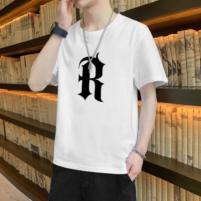 11750575.VPN 圆领短袖t恤男士衣服夏季潮流新款潮牌重磅男装体恤