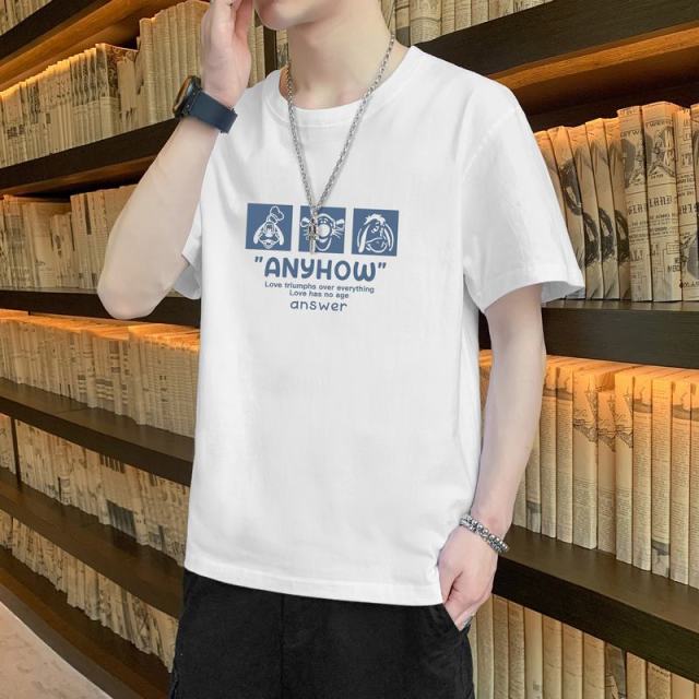 11750633.VPN 新款夏季男士短袖t恤休闲半袖港风潮流潮牌