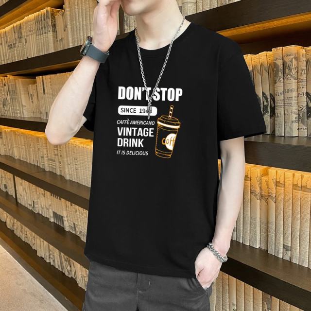 11750417.VPN 新款短袖t恤男士夏季圆领宽松潮百搭打底衫