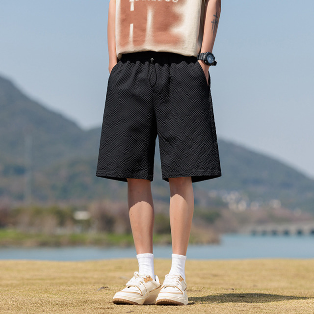 12327426.VPN 新款男士宽松运动五分短裤夏季薄款休闲裤外穿裤子