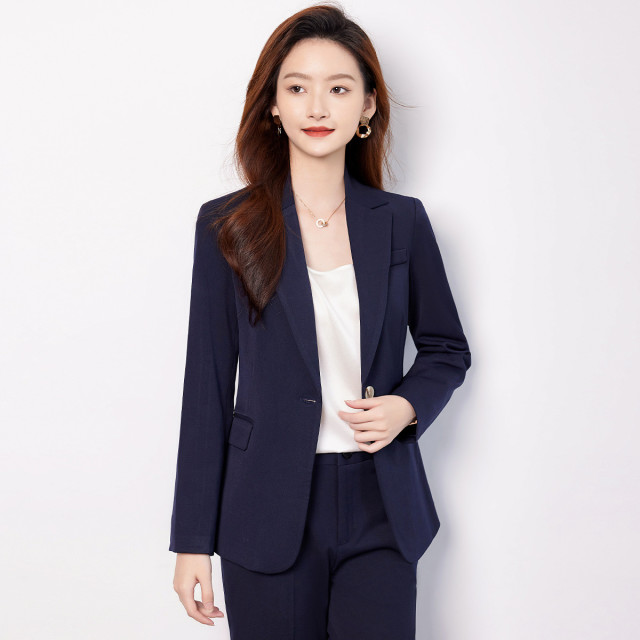 10179705.【上衣+裤子】罗蒙女士套装舒适百搭气质时尚简约套装两件套女