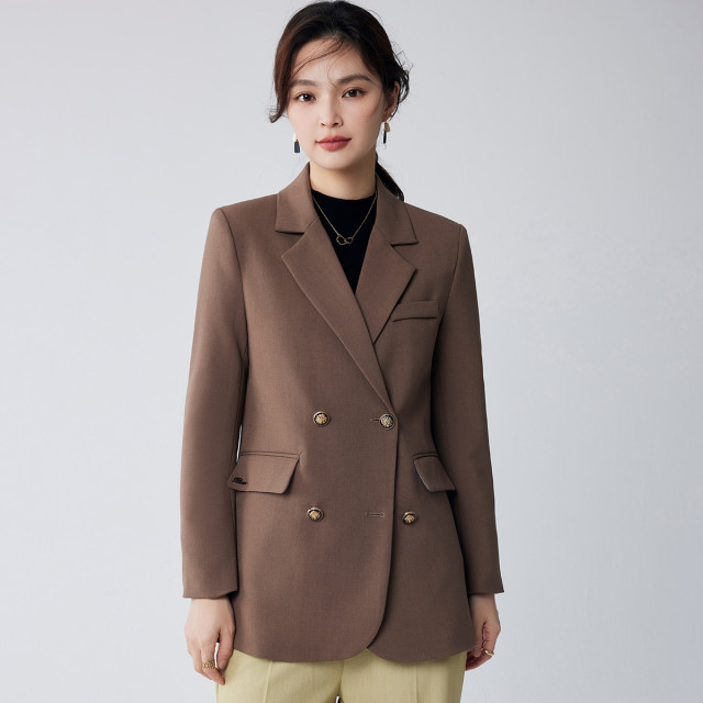 10179651.【简约百搭】罗蒙春秋款女式西服大众日常职场通勤休闲西服外套女