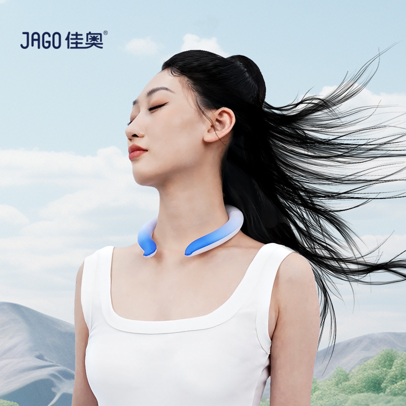 12232542.【瞬间降温8°C】JAGO-佳奥迷你小空调夏季凉脖圈