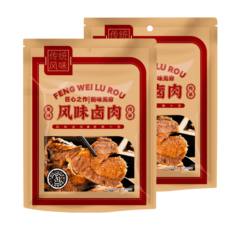 12667404.【拾光味老】正宗内蒙古草原酱牛肉150g袋整块原切 开袋即食