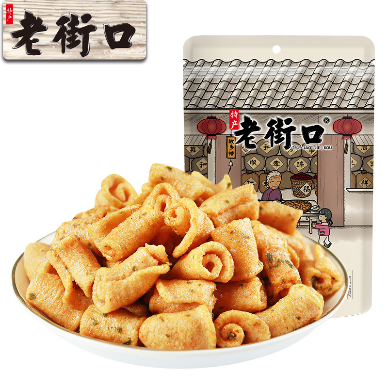 12687710.【69元任选10件】老街口-鹿角脆100g