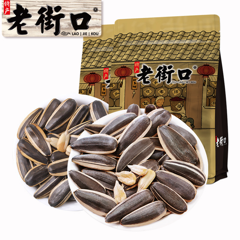 12687777.老街口-五香奶油味瓜子500g*2袋/3袋