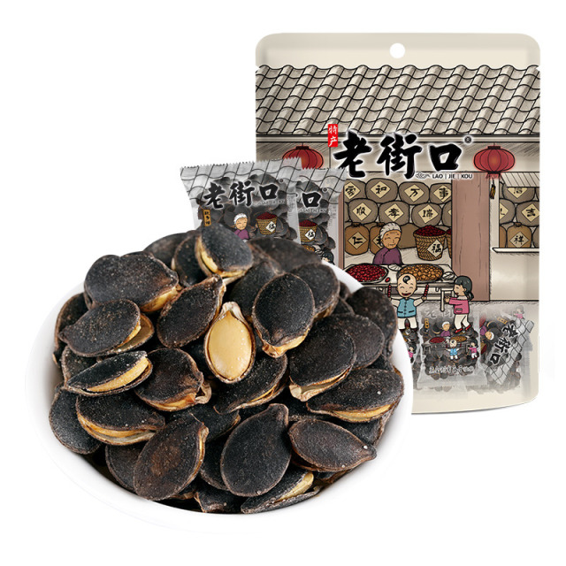 12687627.老街口盐味黑金刚南瓜子组合