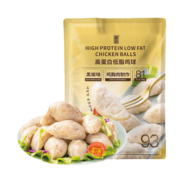 13703701.潮迹低脂鸡胸肉球健身减脂解馋轻食高蛋白低脂低盐鸡肉丸食品