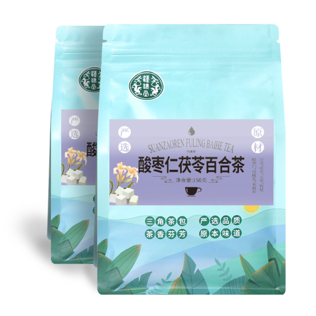 12989270.【买1送1】汉谯堂酸枣仁茯苓百合茶150g/袋
