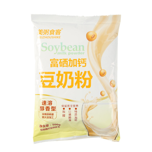 13007765.【全场任选3件】美粥食客富硒加钙豆奶粉500g/袋