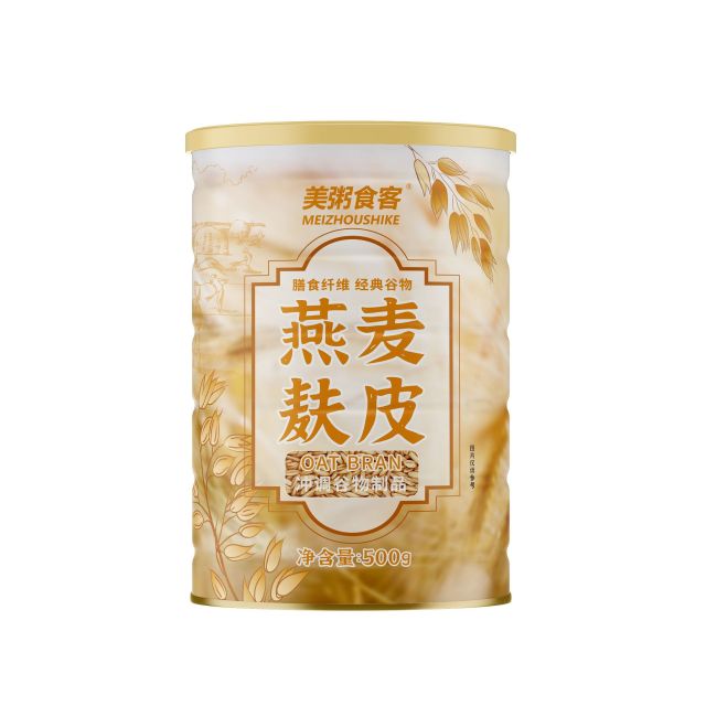 13005971.【全场任选3件】美粥食客燕麦麸皮500g/罐