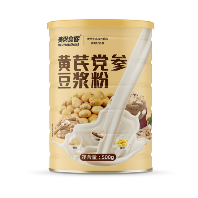 13005900.【全场任选3件】美粥食客黄芪党参豆浆粉中式食养500g/罐