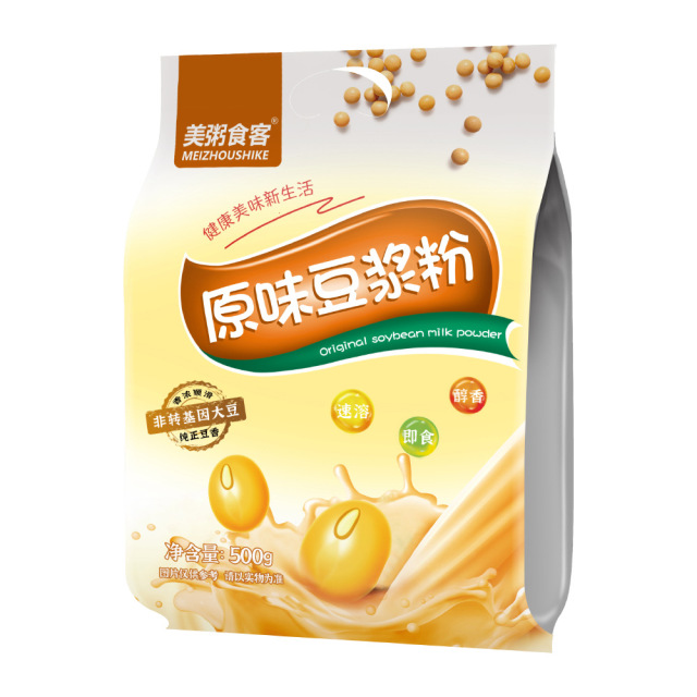 13007742.【全场任选3件】美粥食客原味豆浆粉独立小包500g/袋