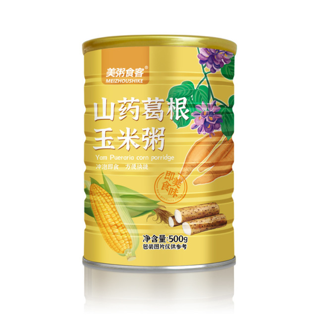 13005385.【全场任选3件】美粥食客轻食山药葛根玉米粥500g/罐