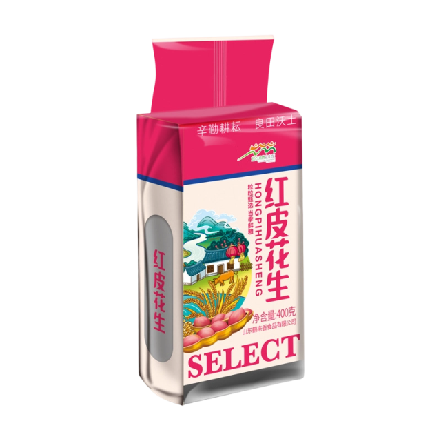 13159165.【到手3袋】红皮花生米四粒红五红汤原料400g/袋