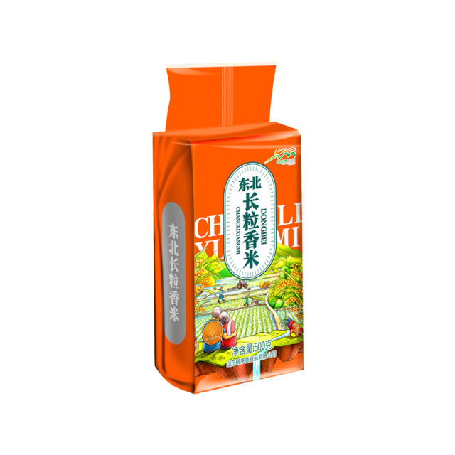 13159162.【到手3袋】东北大新米长粒香粳米500g/袋
