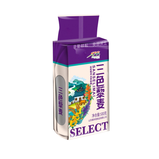 13722633.【买1送1】三色藜麦米红白黑优质高原营养五谷杂粮食500g/袋
