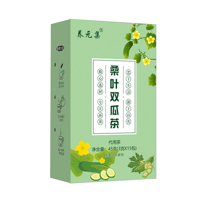 13209749.桑叶双瓜茶三角包苦瓜冬瓜皮养生茶