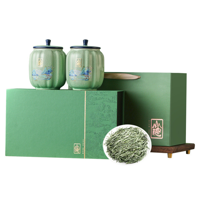 13224891.信阳毛尖新茶 明前嫩芽绿茶高档茶叶礼盒