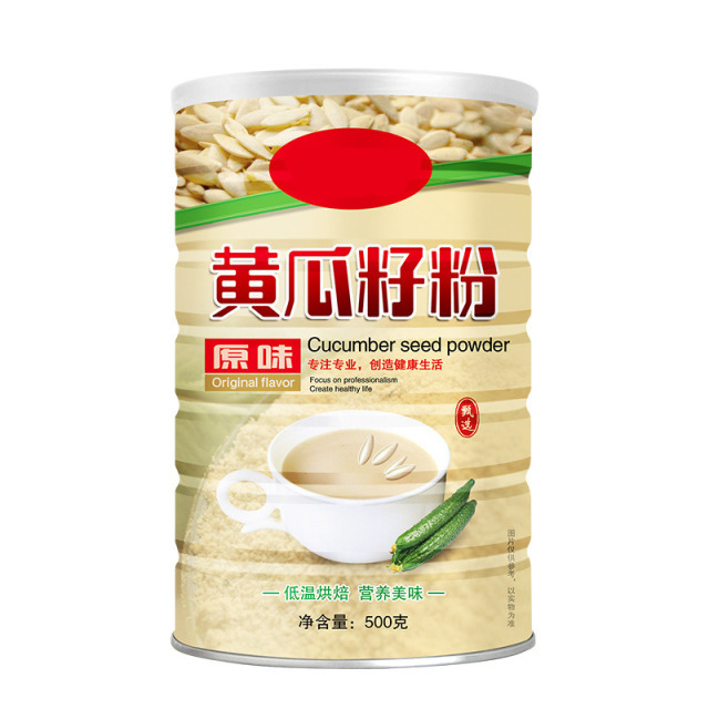 13265263.黄瓜籽粉熟粉黄瓜中老年代餐粉早餐饱腹黄瓜籽粉500g/罐