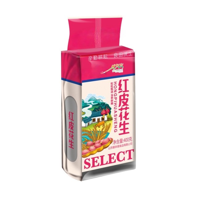 13433259.红皮花生米400克*2袋 四粒红多重筛选