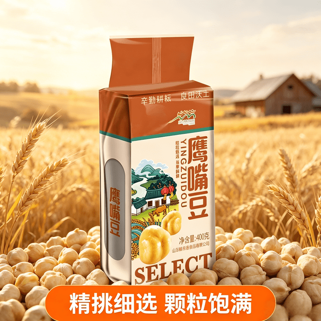 13437513.鹰嘴豆400g*3袋 真空包装新疆五谷杂粮