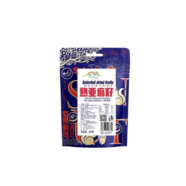 13447932.熟亚麻籽260克*3袋 即食熟五谷