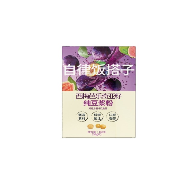13479125.西梅芭乐奇亚籽纯豆浆粉*2盒 早餐代餐粉黄豆粉