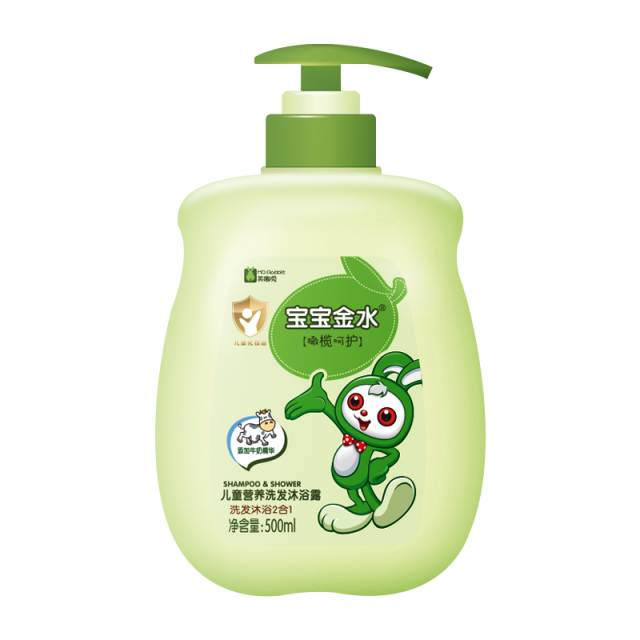 12036838.宝宝金水营养儿童宝宝沐浴露二合一500ml