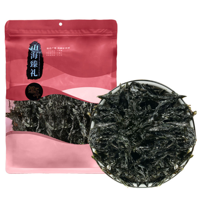 12697840.冠耳 碎紫菜100g紫菜虾皮汤料免撕霞浦紫菜碎海苔寿司食材