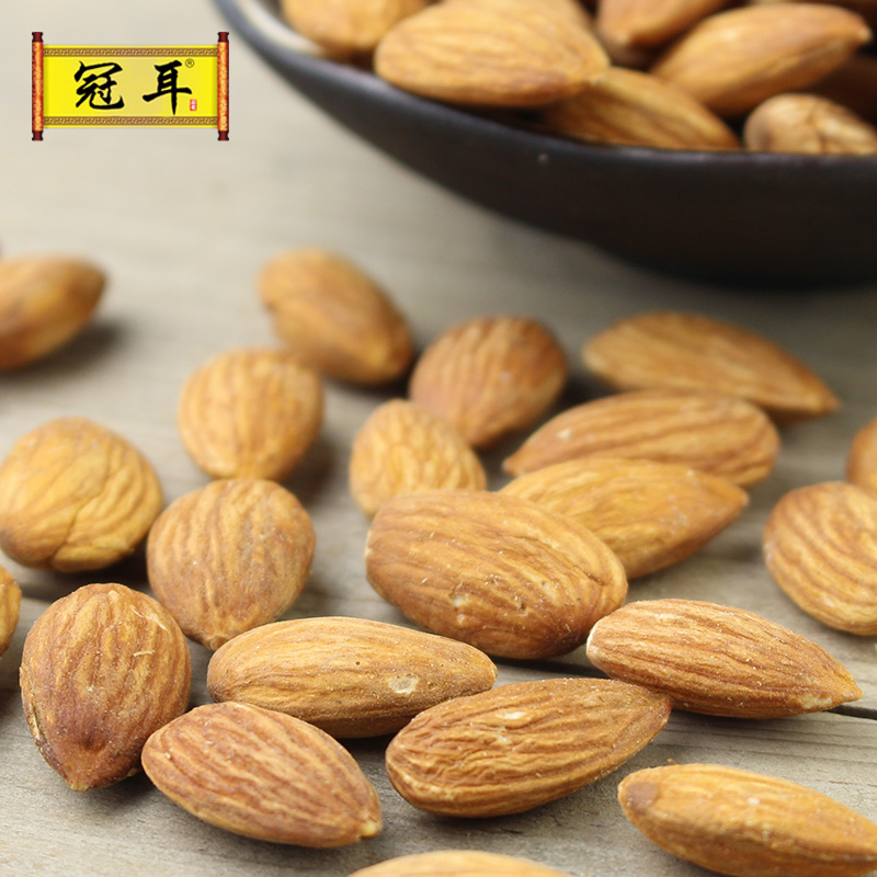 12886028.【量贩装 】巴旦木仁 大颗粒 坚果 美味干果零食扁桃仁 手剥特产巴旦木仁