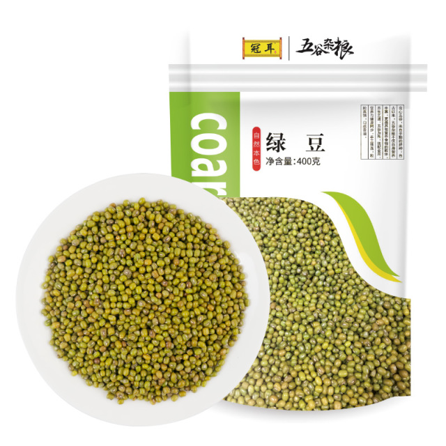 13203421.冠耳 绿豆400g 新鲜可发芽农家优质新货杂粮粥