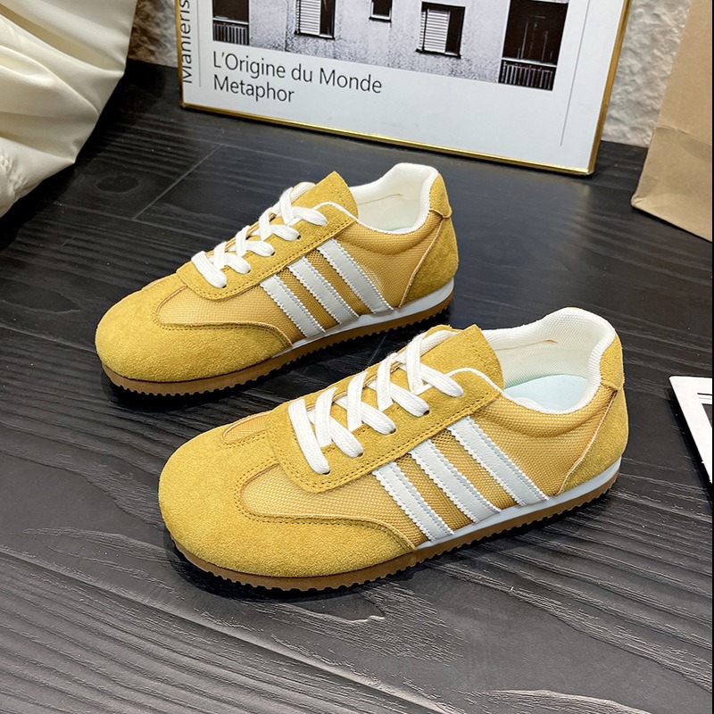 11763232.FANDEI网面德训鞋女复古百搭休闲夏季阿甘小白鞋子透气网鞋（拍大一码）