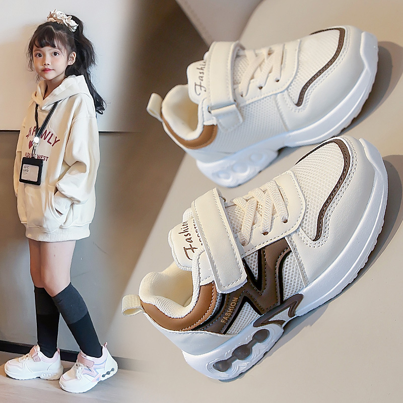 13181377.EH女童运动鞋百搭2026春季儿童休闲鞋中大童男童跑步鞋软底单鞋(拍大一码)
