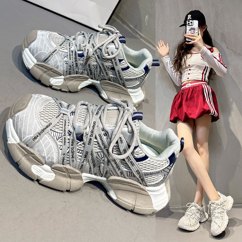 13494188.德国飞鹰厚底老爹鞋女增高显脚小2026夏季新款欧货运动休闲阿甘鞋